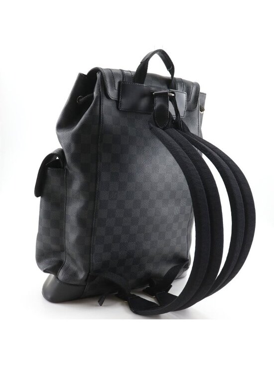 Louis Vuitton Christopher PM Damier Graphite Canvas Black Backpack main image 6